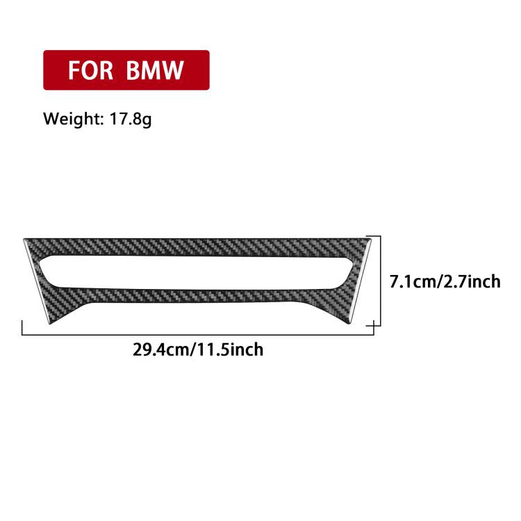 For 2019-2024 BMW 8 Series G14 Universal CD Panel Sticker for Left and Right Drive(Red) - Car Interior Mouldings by buy2fix | Online Shopping UK | buy2fix