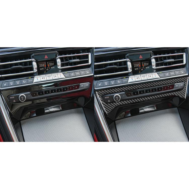 For 2019-2024 BMW 8 Series G14 Universal CD Panel Sticker for Left and Right Drive(Red) - Car Interior Mouldings by buy2fix | Online Shopping UK | buy2fix