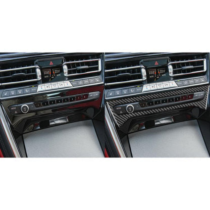 For 2019-2024 BMW 8 Series G14 Universal CD Panel Sticker for Left and Right Drive(Red) - Car Interior Mouldings by buy2fix | Online Shopping UK | buy2fix