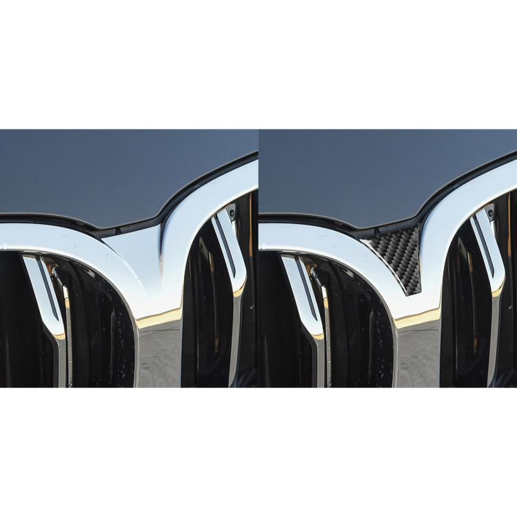 For 2019-2024 BMW 8 Series G14 Left and Right Drive Universal Front Grille Decorative Sticker(Red) - Car Interior Mouldings by buy2fix | Online Shopping UK | buy2fix