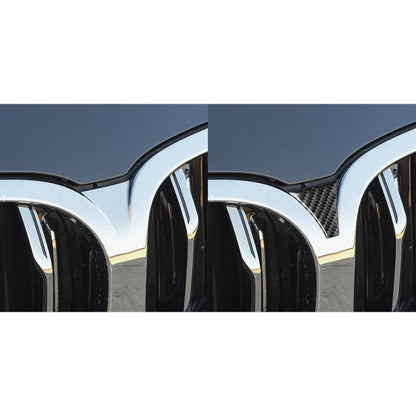 For 2019-2024 BMW 8 Series G14 Left and Right Drive Universal Front Grille Decorative Sticker(Red) - Car Interior Mouldings by buy2fix | Online Shopping UK | buy2fix