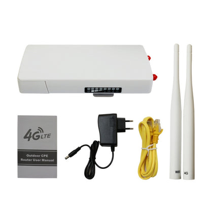 European Version 4G LTE Router CPE Outdoor Waterproof Mobile Router Triple Network, EU Plug by buy2fix