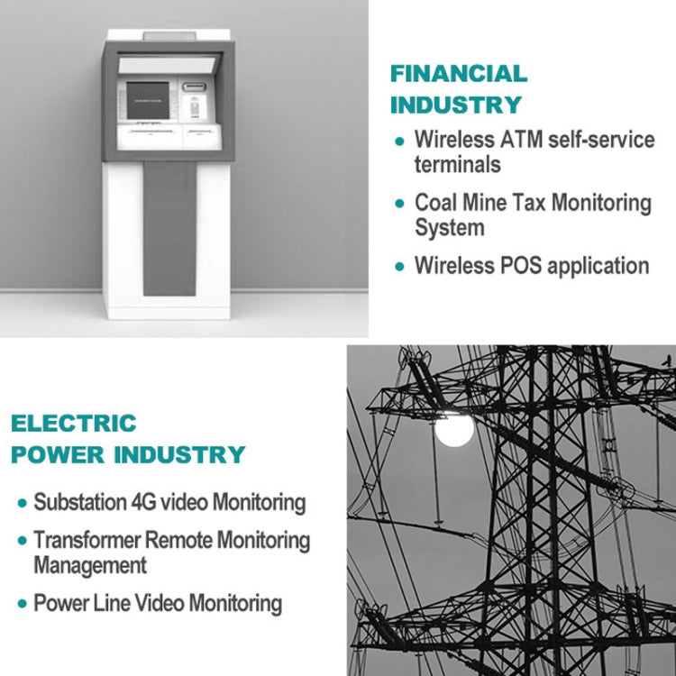 European Version 4G LTE Router CPE Outdoor Waterproof Mobile Router Triple Network, EU Plug by buy2fix
