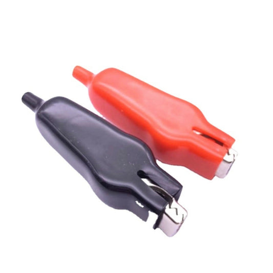 2pcs 20A 75mm High Current All-Inclusive Spring Alligator Clip(Random Color Delivery) - Booster Cable & Clip by buy2fix | Online Shopping UK | buy2fix
