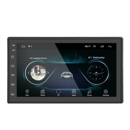 A2222KT 7 Inch Android Navigation WiFi Version 1+32G GPS Bluetooth 2.5D Screen Car Central Control MP5 Player, Style: Standard - Car MP3 & MP4 & MP5 by buy2fix | Online Shopping UK | buy2fix