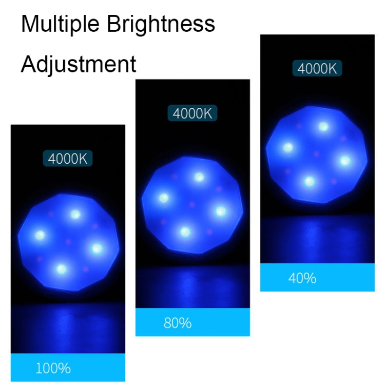 TL004-RGB USB Charging RGB Light Effect Ambient Light with Remote Control(White Silver Edge) by buy2fix