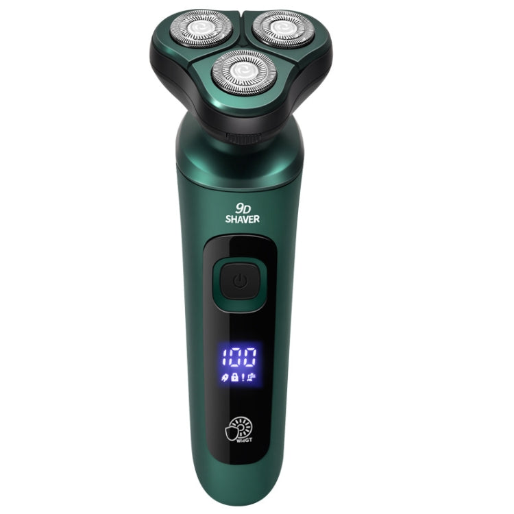 Standard Version Smart Electric Shaver LCD Digital Display Three-head USB Rechargeable Floating Razor - Shavers & Accessories by buy2fix | Online Shopping UK | buy2fix