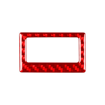For 2019-2024 BMW 8 Series G14 Universal Air Conditioning Temperature Display Frame Sticker(Red) - Car Interior Mouldings by buy2fix | Online Shopping UK | buy2fix