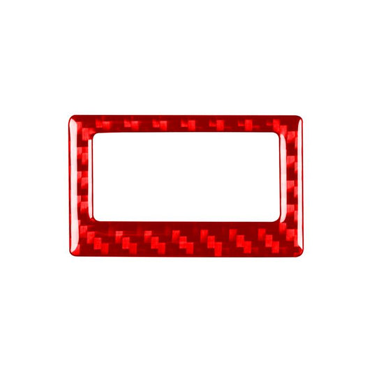 For 2019-2024 BMW 8 Series G14 Universal Air Conditioning Temperature Display Frame Sticker(Red) - Car Interior Mouldings by buy2fix | Online Shopping UK | buy2fix