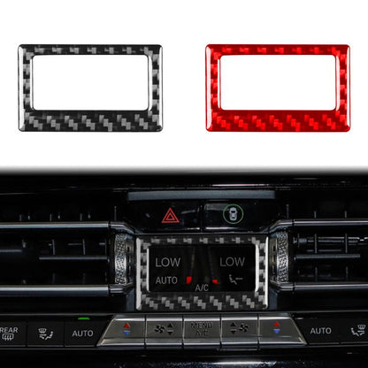 For 2019-2024 BMW 8 Series G14 Universal Air Conditioning Temperature Display Frame Sticker(Black) - Car Interior Mouldings by buy2fix | Online Shopping UK | buy2fix