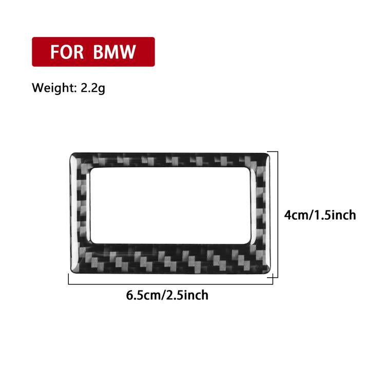 For 2019-2024 BMW 8 Series G14 Universal Air Conditioning Temperature Display Frame Sticker(Black) - Car Interior Mouldings by buy2fix | Online Shopping UK | buy2fix