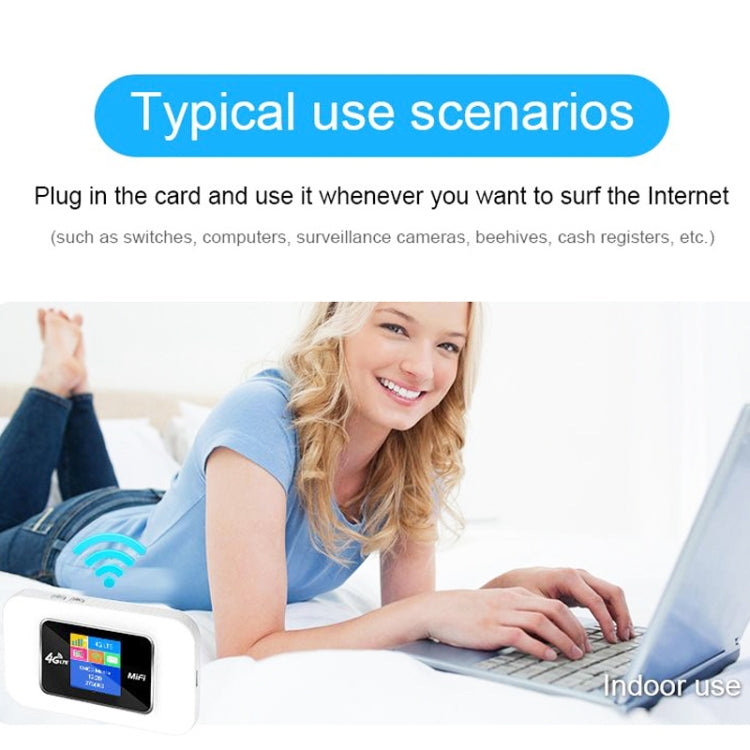 D921 4G Portable Plug-In Card Router Support Malay MOD Modem Portable WIFI Wireless Hotspot(White) by buy2fix