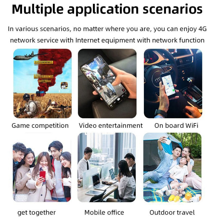 D921 4G Portable Plug-In Card Router Support Malay MOD Modem Portable WIFI Wireless Hotspot(White) by buy2fix