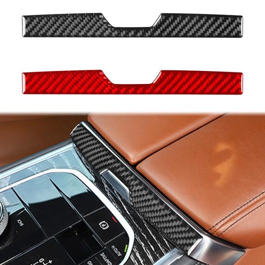 For 2019-2024 BMW 8 Series G14 Universal Armrest Box Switch Decorative Sticker(Black) - Car Interior Mouldings by buy2fix | Online Shopping UK | buy2fix