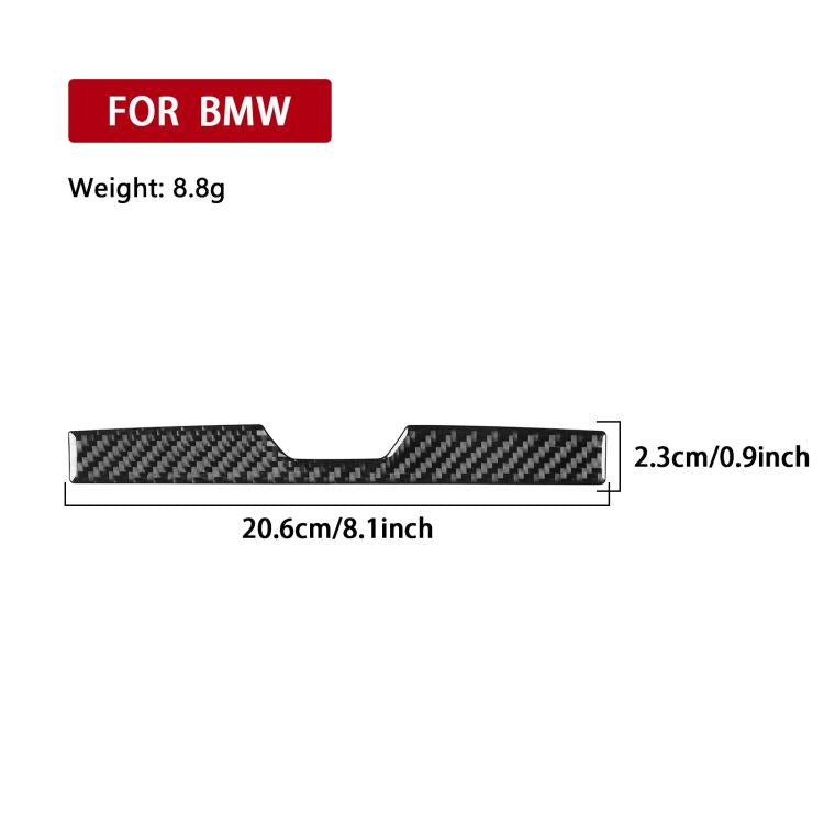 For 2019-2024 BMW 8 Series G14 Universal Armrest Box Switch Decorative Sticker(Red) - Car Interior Mouldings by buy2fix | Online Shopping UK | buy2fix
