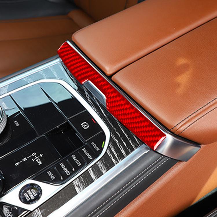 For 2019-2024 BMW 8 Series G14 Universal Armrest Box Switch Decorative Sticker(Red) - Car Interior Mouldings by buy2fix | Online Shopping UK | buy2fix