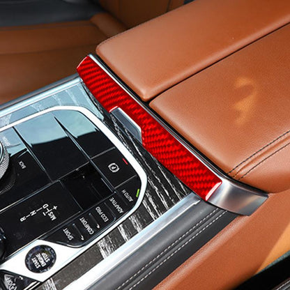 For 2019-2024 BMW 8 Series G14 Universal Armrest Box Switch Decorative Sticker(Red) - Car Interior Mouldings by buy2fix | Online Shopping UK | buy2fix