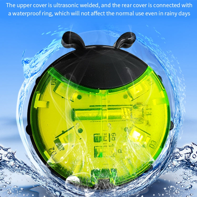 Ladybug Wheel Light Children Balance Bike Bicycle Hub Light, Color: Manual Red by buy2fix