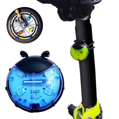 Ladybug Wheel Light Children Balance Bike Bicycle Hub Light, Color: Smart Blue by buy2fix
