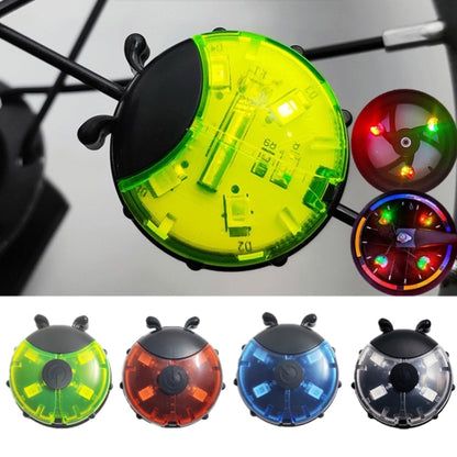 Ladybug Wheel Light Children Balance Bike Bicycle Hub Light, Color: Manual Blue by buy2fix