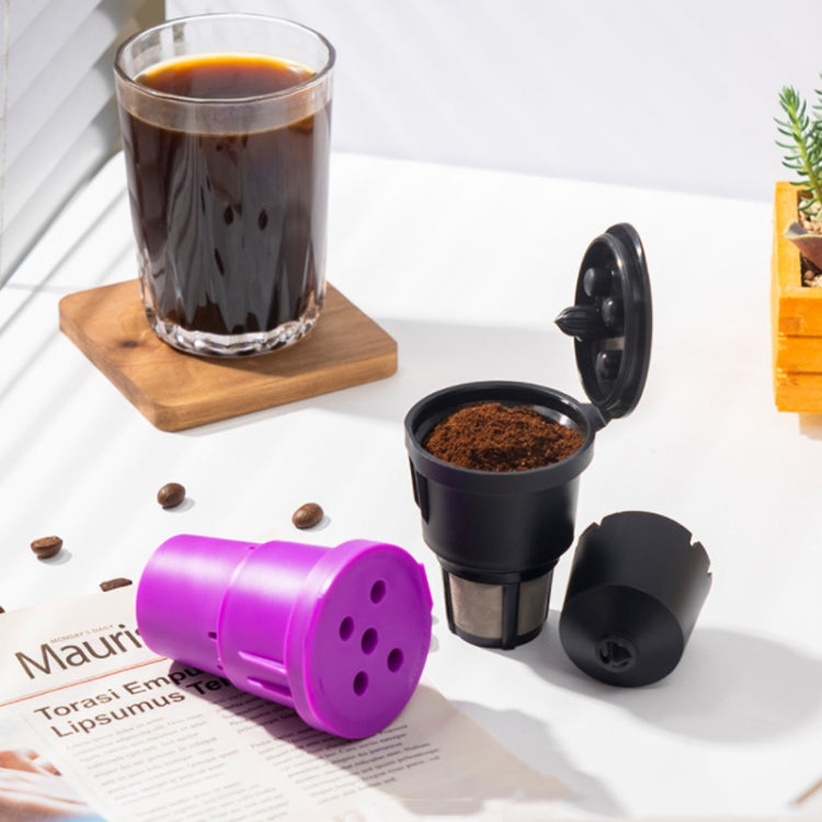 For Keurig Reusable Coffee Capsule Filter Cup Refillable K Cup Filter Basket Pod(Purple) - Coffee Machine Parts by buy2fix | Online Shopping UK | buy2fix