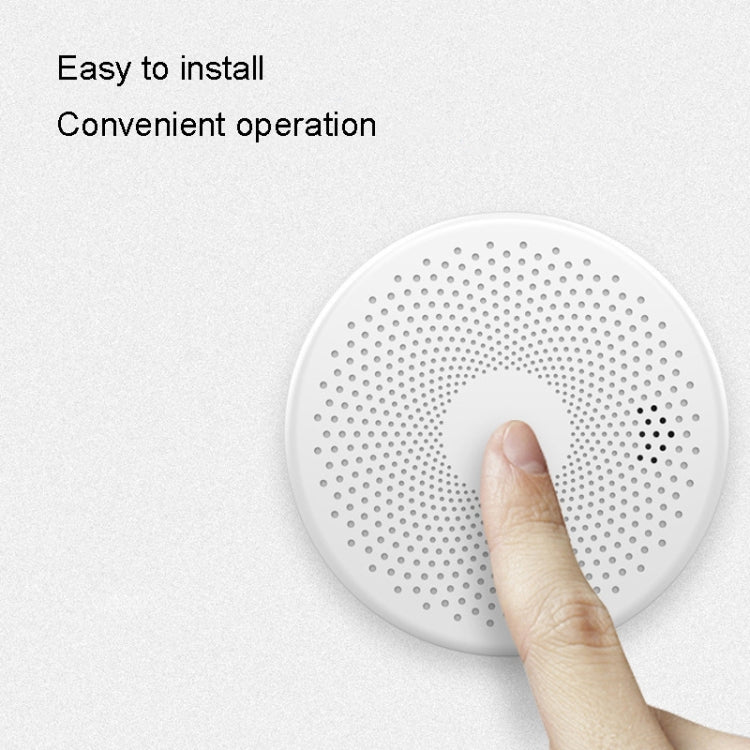 RH-WS11-W WiFi 2 In 1 Smoke Alarm Carbon Monoxide Composite Smoke Sensor by buy2fix