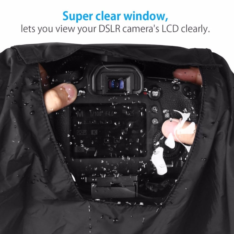 For 5D3 / D800 SLR Camera Rain Cover Photography Camera Raincoat Medium Telephoto Lens Rain Cover by buy2fix
