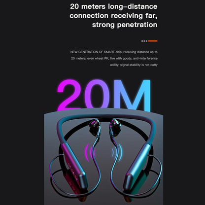 M001A Bluetooth 5.1 / 2.4G Dual-Mode Live Monitoring Neck-Hanging Wireless Headset, Spec: 1 For 4 - Neck-mounted Earphone by buy2fix | Online Shopping UK | buy2fix