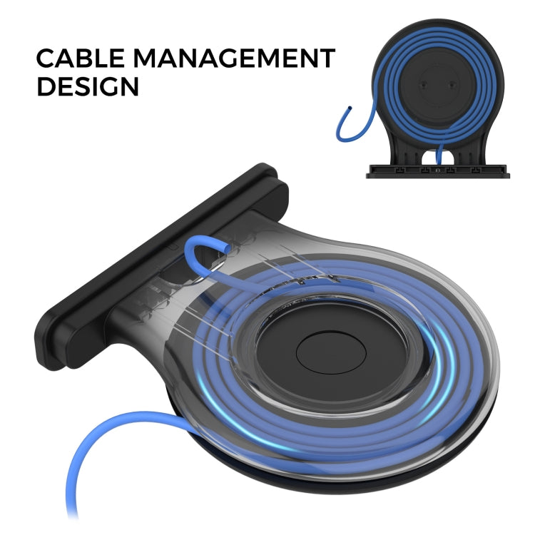 For Apple HomePod Mini AhaStyle PT149 Smart Speaker Stand(Black) - Speaker Bracket by AhaStyle | Online Shopping UK | buy2fix