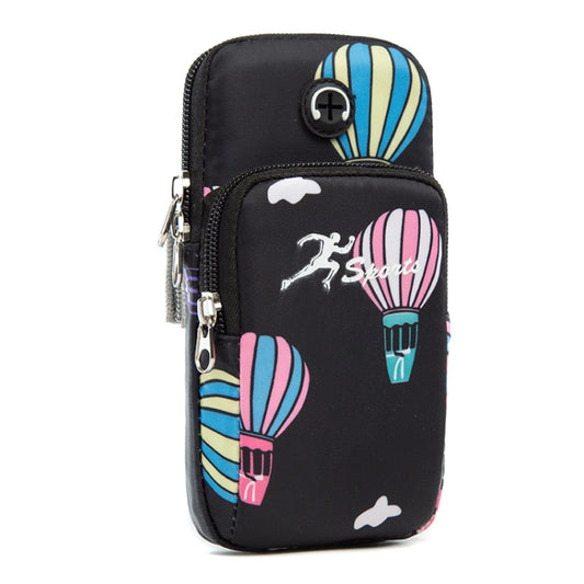 B081 Large Running Phone Arm Bag Outdoor Sports Fitness Bag(Black) - 5.5~6.5 inch by buy2fix | Online Shopping UK | buy2fix