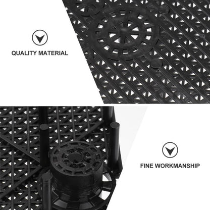 8pcs Fish Tank Bottom Filter Board Sand Mat(White Tablet) - Filters & Accessories by buy2fix | Online Shopping UK | buy2fix