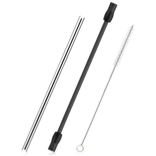 For Bosch VeroAroma / Siemens EQ.6 Series Coffee Machine Milk Pipe and Cleaning Brush Set(Dark Gray) - Coffee Machine Parts by buy2fix | Online Shopping UK | buy2fix