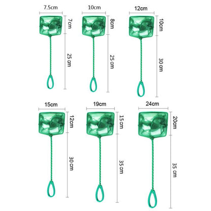 4 inch Fish Tank Fish Net Square Aquarium Squid Net - Cleaning Tools by buy2fix | Online Shopping UK | buy2fix