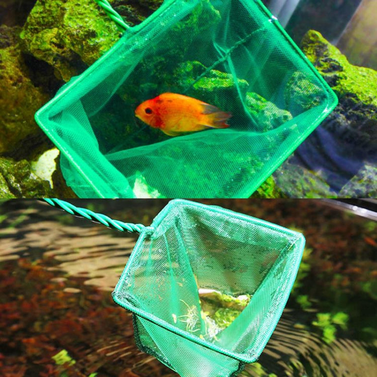 4 inch Fish Tank Fish Net Square Aquarium Squid Net - Cleaning Tools by buy2fix | Online Shopping UK | buy2fix