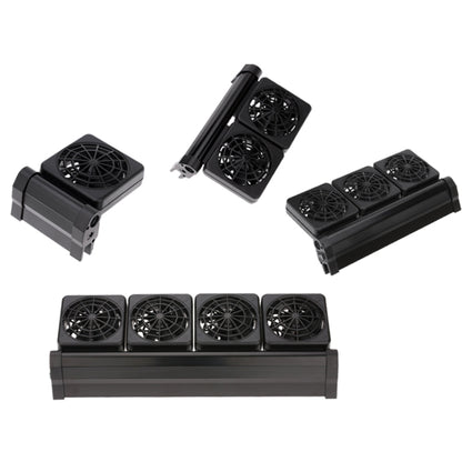 Fish Tank Cooling Fan Cooling Silent Aquarium Fan, Specification: 3 Head UK Plug - Fish Tanks & Accessories by buy2fix | Online Shopping UK | buy2fix