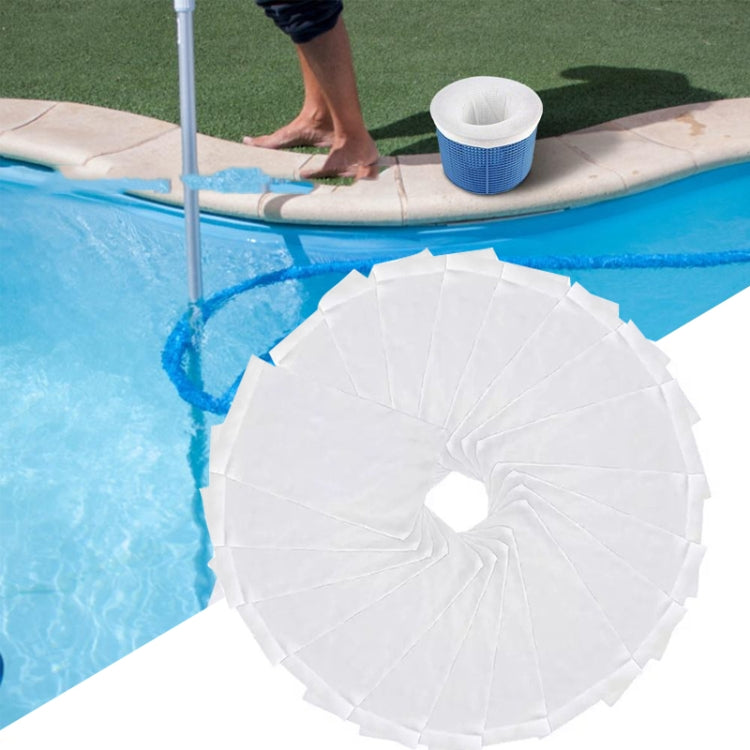 20pcs Swimming Pool Trash Cover Swimming Pool Skimmer Filter Anti-Fouling Cover - Swimming Pool Parts by buy2fix | Online Shopping UK | buy2fix