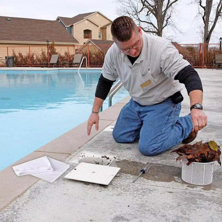 20pcs Swimming Pool Trash Cover Swimming Pool Skimmer Filter Anti-Fouling Cover - Swimming Pool Parts by buy2fix | Online Shopping UK | buy2fix