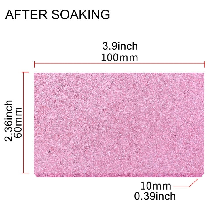 20pcs Remove Tin Solder Bubble Sponge Phone Repair Soldering Iron Cleaning Sponge(Pink) - Others by buy2fix | Online Shopping UK | buy2fix
