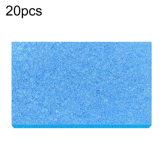 20pcs Remove Tin Solder Bubble Sponge Phone Repair Soldering Iron Cleaning Sponge(Blue) - Others by buy2fix | Online Shopping UK | buy2fix