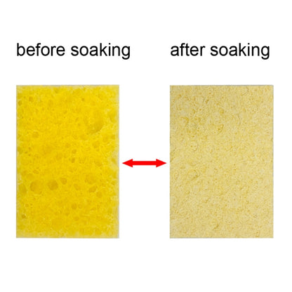 20pcs Remove Tin Solder Bubble Sponge Phone Repair Soldering Iron Cleaning Sponge(Yellow) - Others by buy2fix | Online Shopping UK | buy2fix