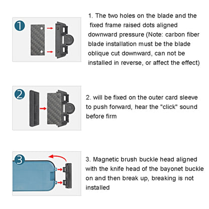 8426 Enhanced+Acrylic Blade Fish Tank Magnetic Brush Aquarium Glass Moss Removal Cleaning Brush - Cleaning Tools by buy2fix | Online Shopping UK | buy2fix