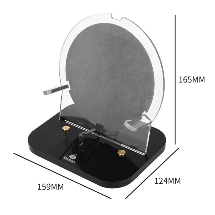 For B&O Beoplay A1 / Beosound A1 2nd Speaker Acrylic Desktop Stand Holder(Black) - Speaker Bracket by buy2fix | Online Shopping UK | buy2fix