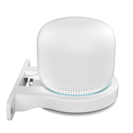 For Google Wifi AhaStyle DD96 Stand Wall Storage Stand(White) - Speaker Bracket by AhaStyle | Online Shopping UK | buy2fix