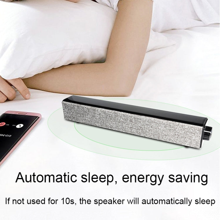 BT808 20W Desktop Computer Bluetooth Speaker 3D Stereo Sound Effect Home Speaker(Black) - Desktop Speaker by buy2fix | Online Shopping UK | buy2fix