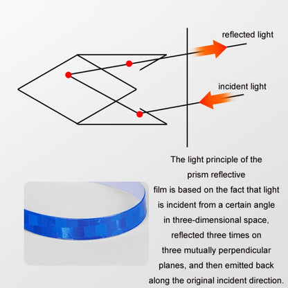 10pcs Reflective Stickers For Bicycle Rims Riding Equipment Accessories(Orange) by buy2fix