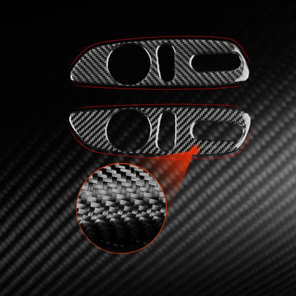 For Chevrolet Malibu 2016-2024 2pcs /Set Left-hand Drive Seat Adjustment Button Sticker(Red) - Car Interior Mouldings by buy2fix | Online Shopping UK | buy2fix