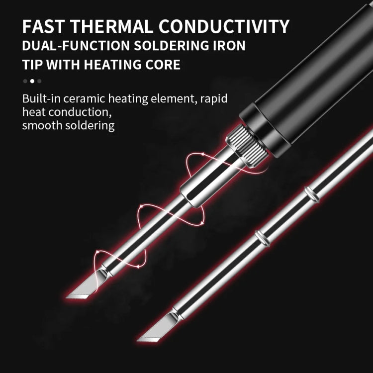 T12-I PTS100 Intelligent Portable Digital Display Small Constant Temperature Repair Soldering Iron PD65W Powered Mini Soldering Station - Electric Soldering Iron by buy2fix | Online Shopping UK | buy2fix