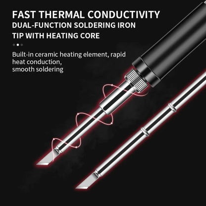 T12-BC2 PTS100 Intelligent Portable Digital Display Small Constant Temperature Repair Soldering Iron PD65W Powered Mini Soldering Station - Electric Soldering Iron by buy2fix | Online Shopping UK | buy2fix