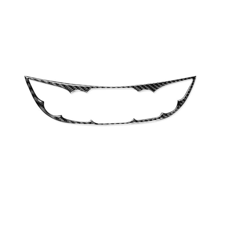 For Chevrolet Malibu 2016-2024 A Model Left-hand Drive Central Control Button Panel Sticker(Black) - Car Interior Mouldings by buy2fix | Online Shopping UK | buy2fix