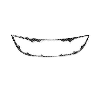 For Chevrolet Malibu 2016-2024 A Model Left-hand Drive Central Control Button Panel Sticker(Black) - Car Interior Mouldings by buy2fix | Online Shopping UK | buy2fix